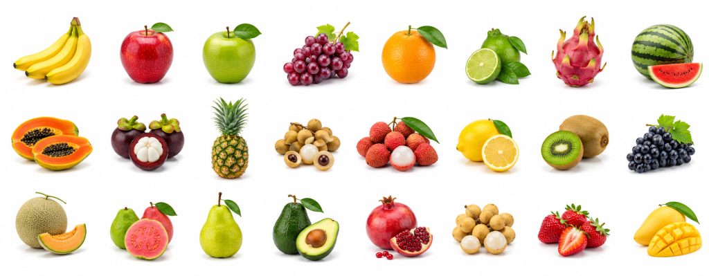 Fresh fruits catalogue for vessel provisions – CV. Amna Glory Marine