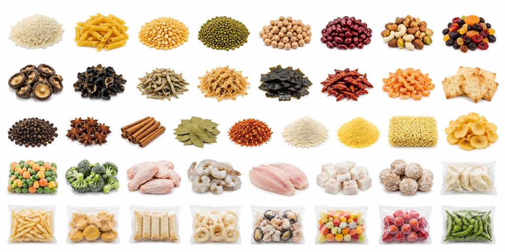 Dry & Frozen Food catalogue for vessel provisions – CV. Amna Glory Marine